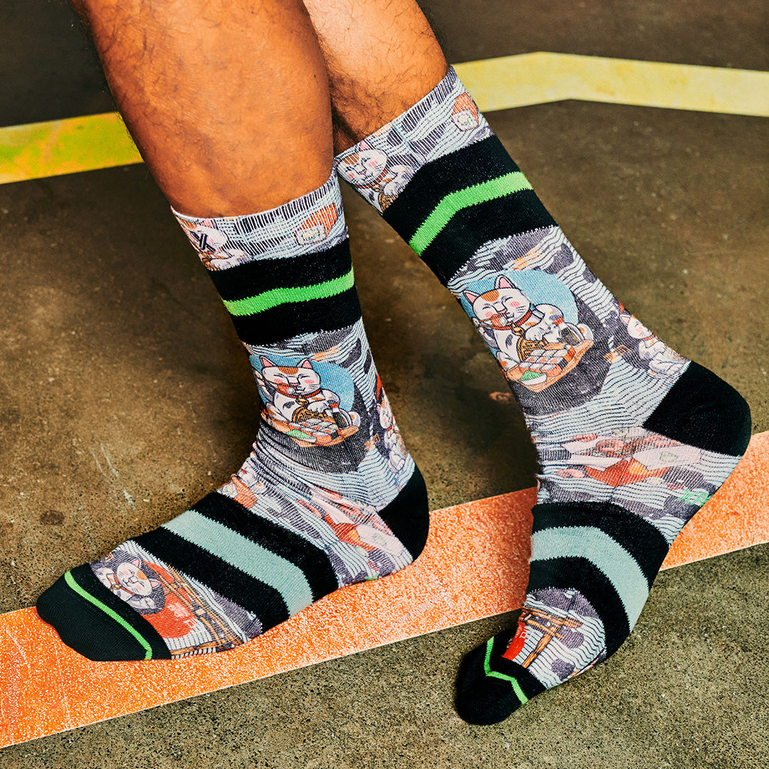 Luckycat Boxer Shorts & Socks Set Men