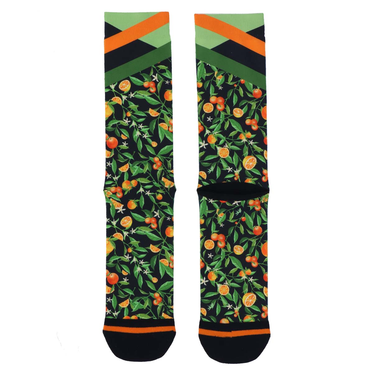 Xpooos & ADNF Herren -Socken Zitrusfrüchte