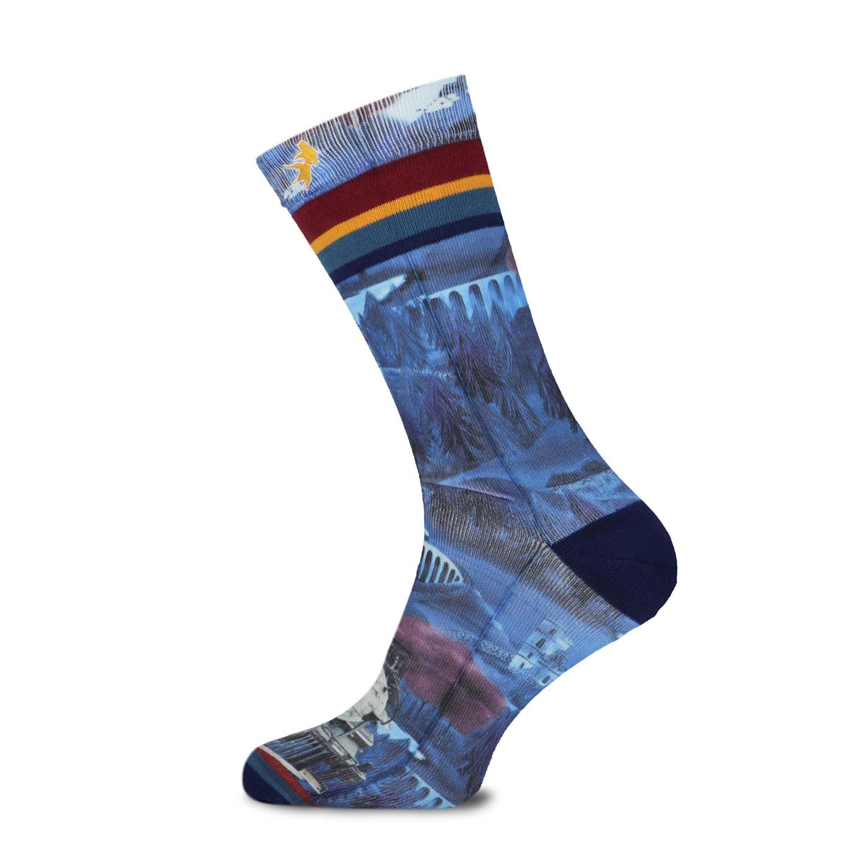 Xpooos & ADNF Landscape Men's chaussettes