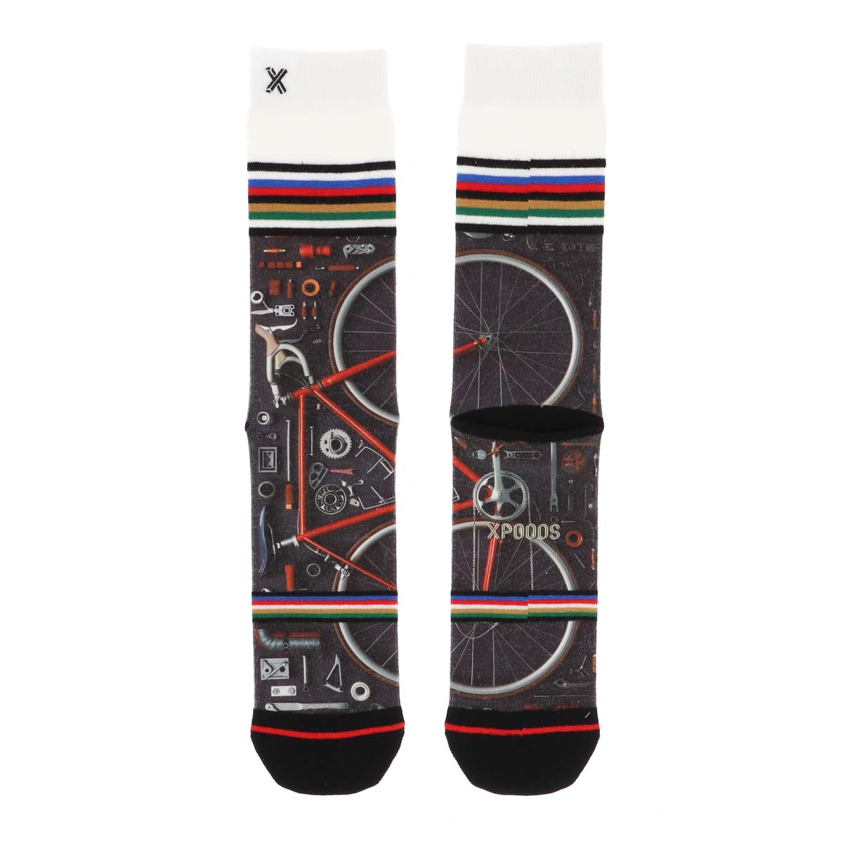 Bearbeer & Bikestripe heren sokken giftbox