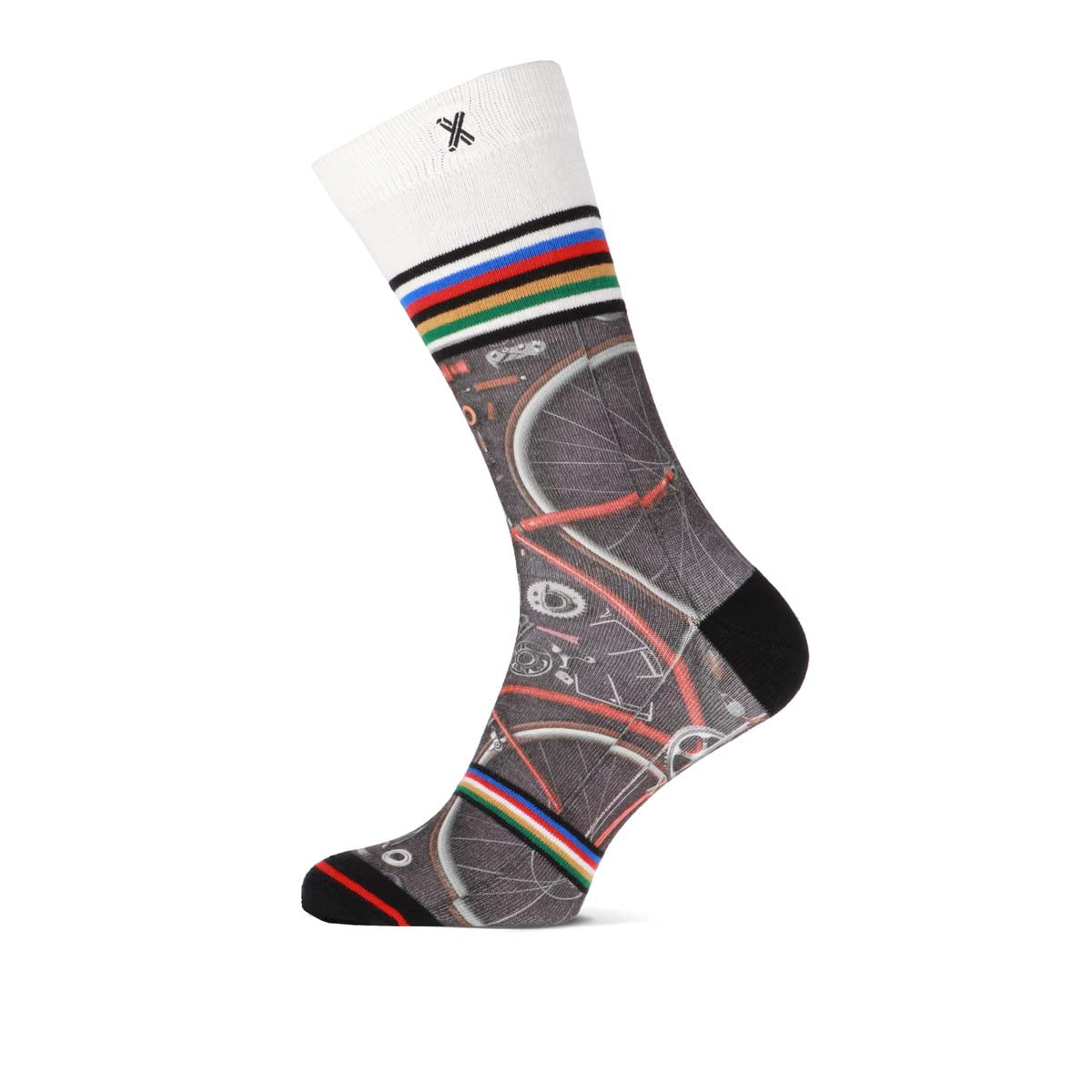 Bikestripe herensokken