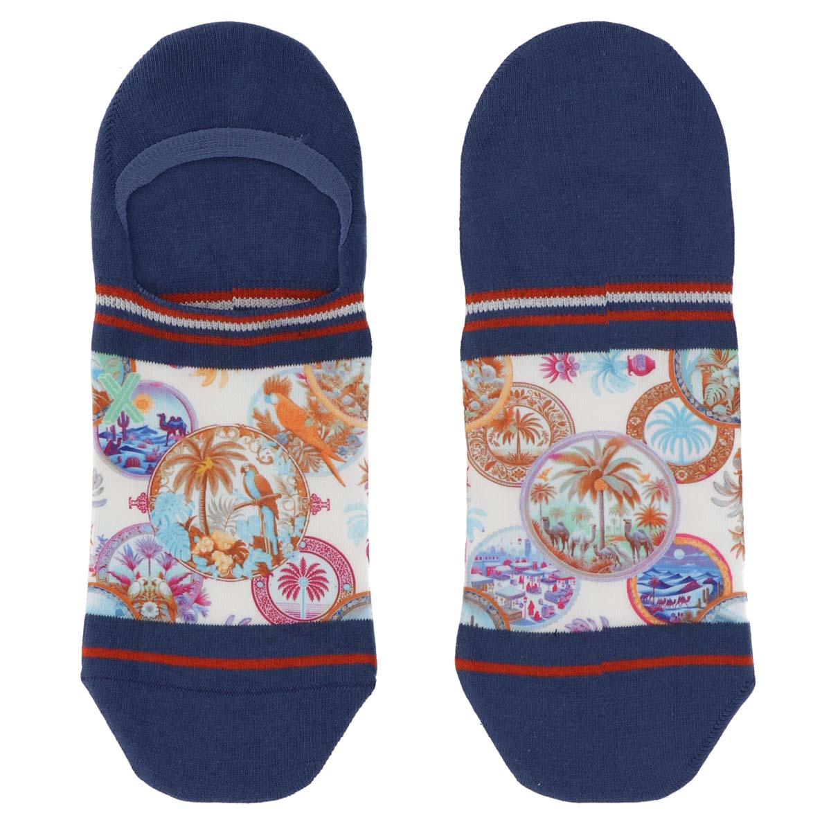 XPOOOS & AFNF heren footies Desert World
