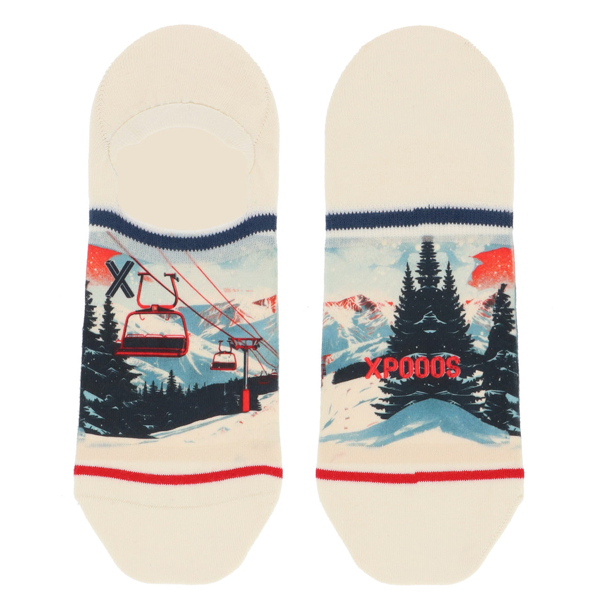 Retroski heren footies