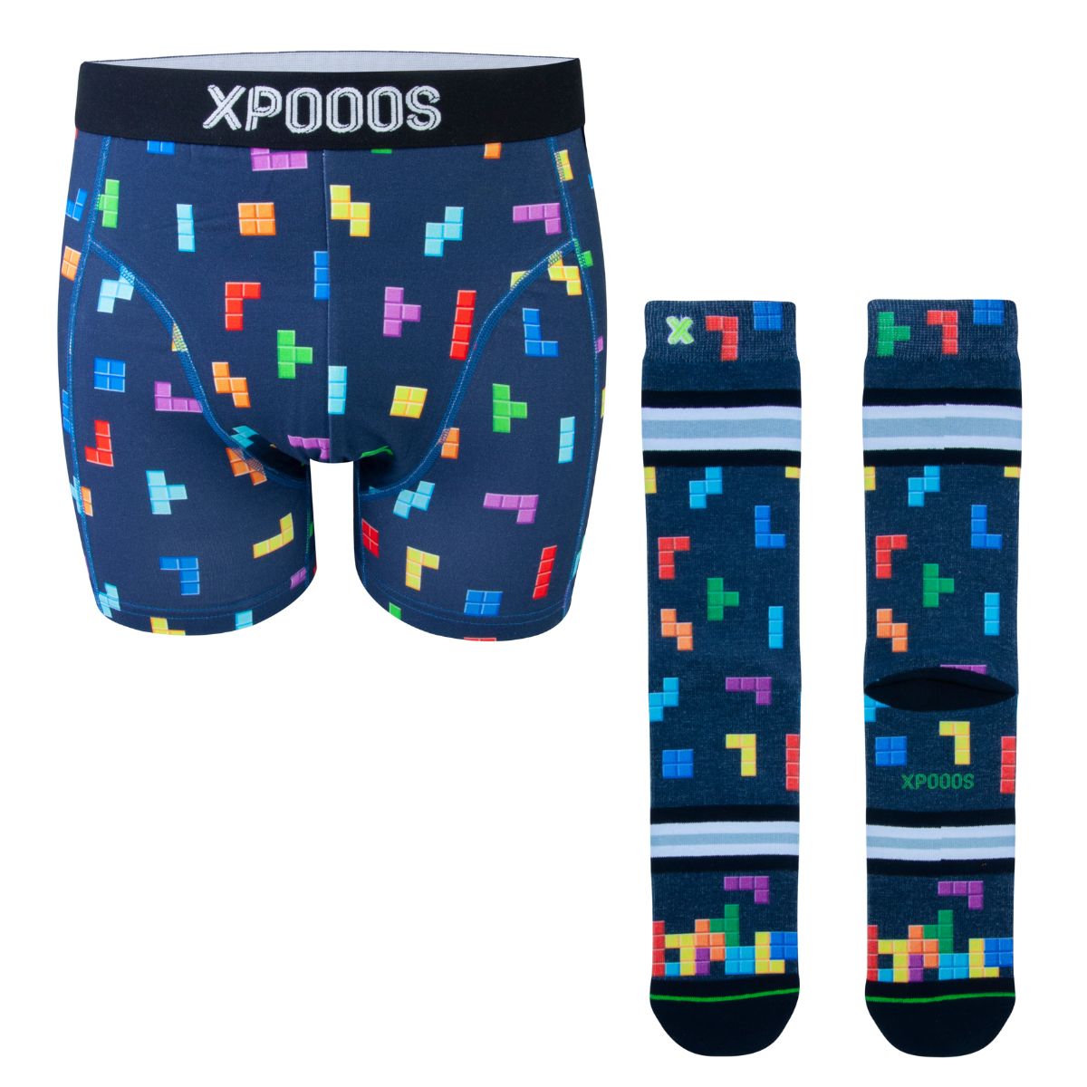 Game boxer & sokken set heren - XPOOOS