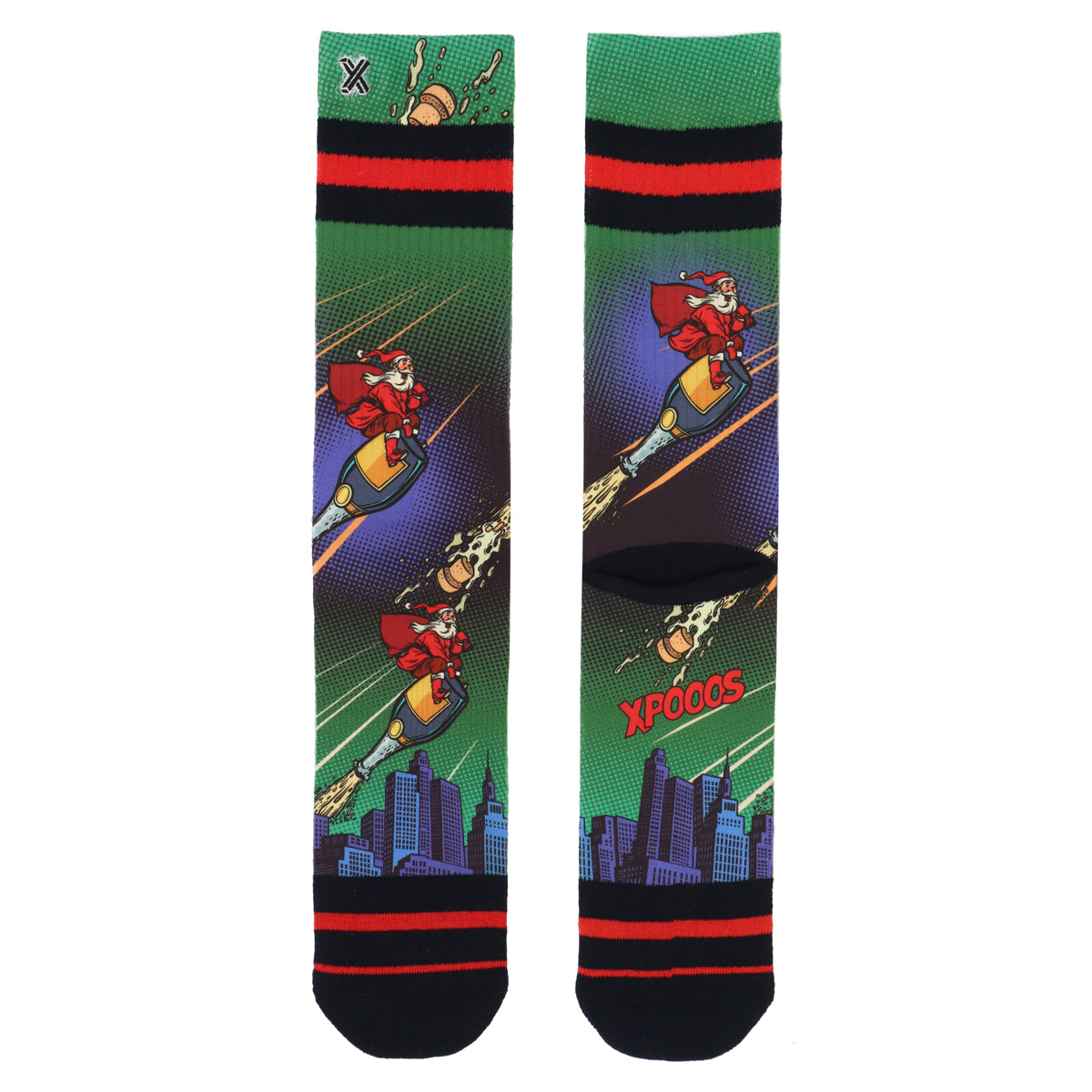 Xmas Popping Space herensokken - XPOOOS