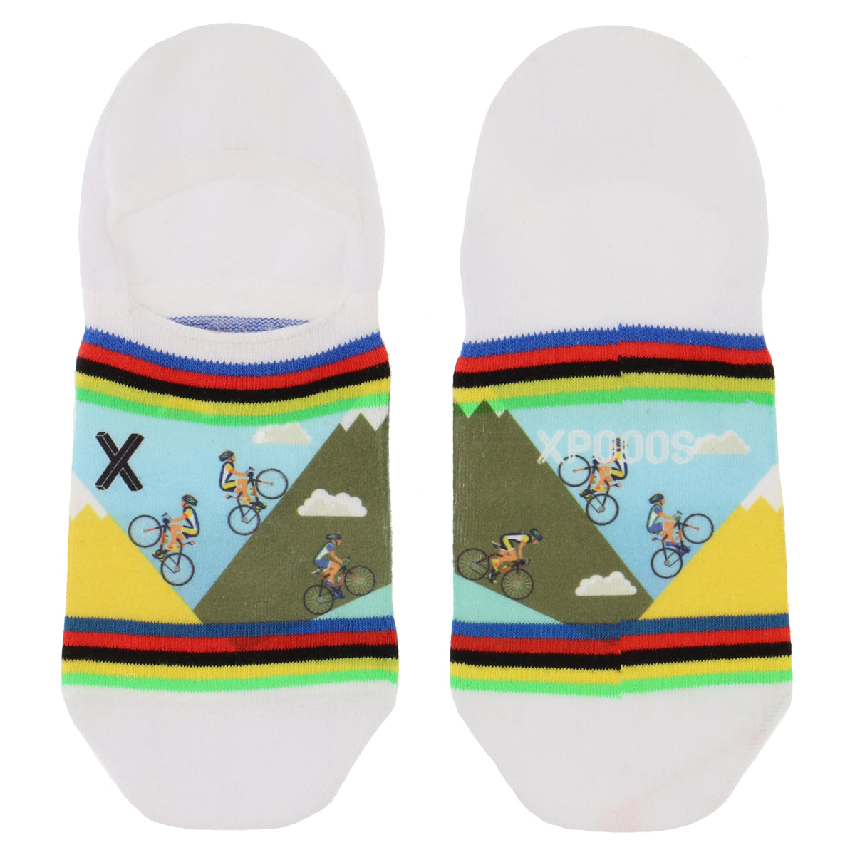 Higher up invisible heren footies - XPOOOS