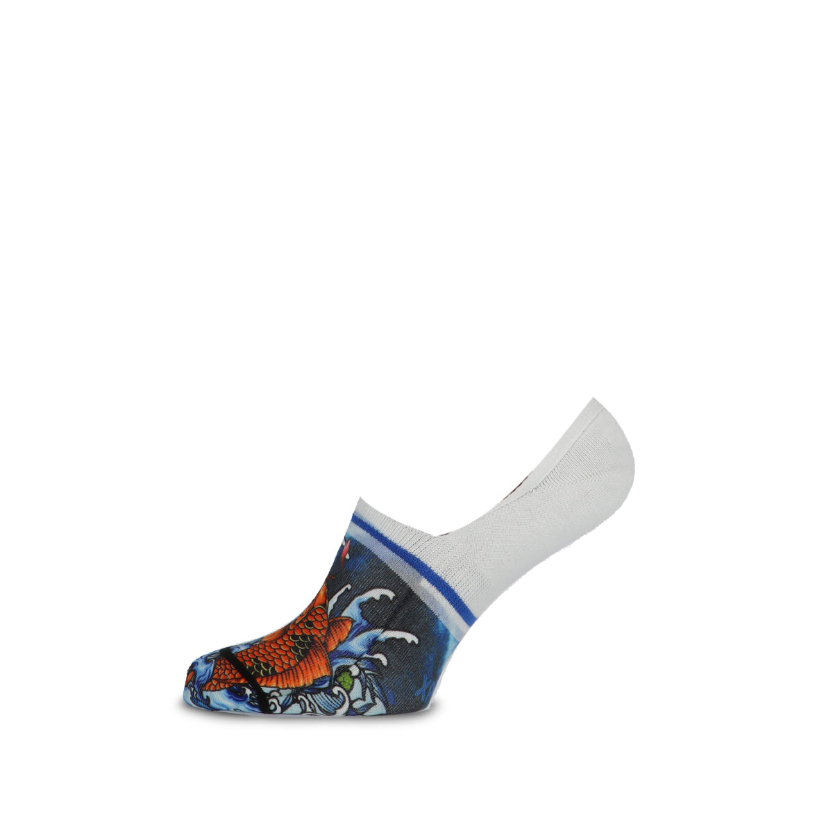 Tattoo koi invisible heren footies - XPOOOS