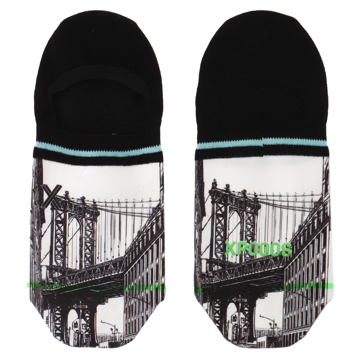 Brooklyn invisible heren footies - XPOOOS