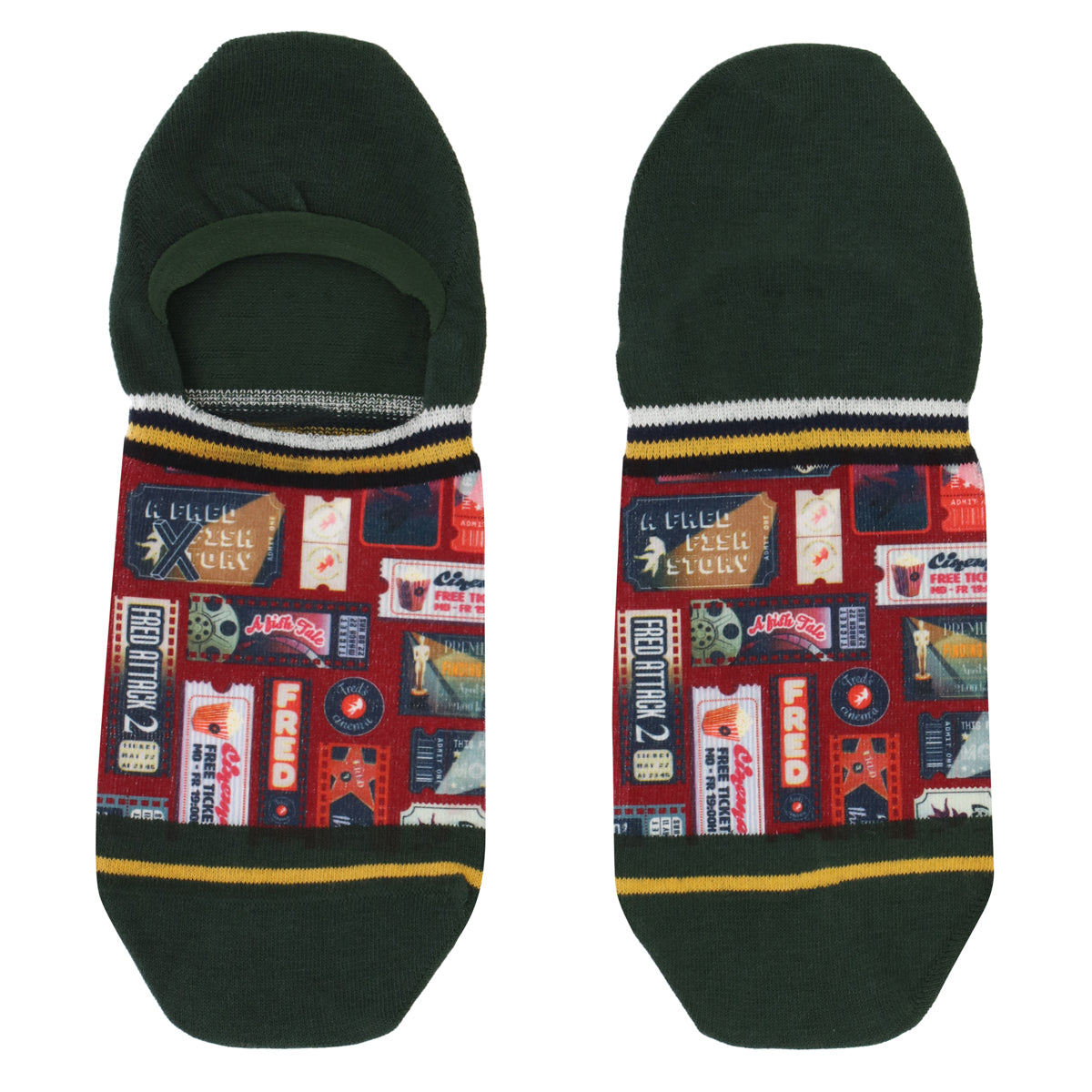 XPOOOS x AFNF Cinema Tickets heren footies - XPOOOS