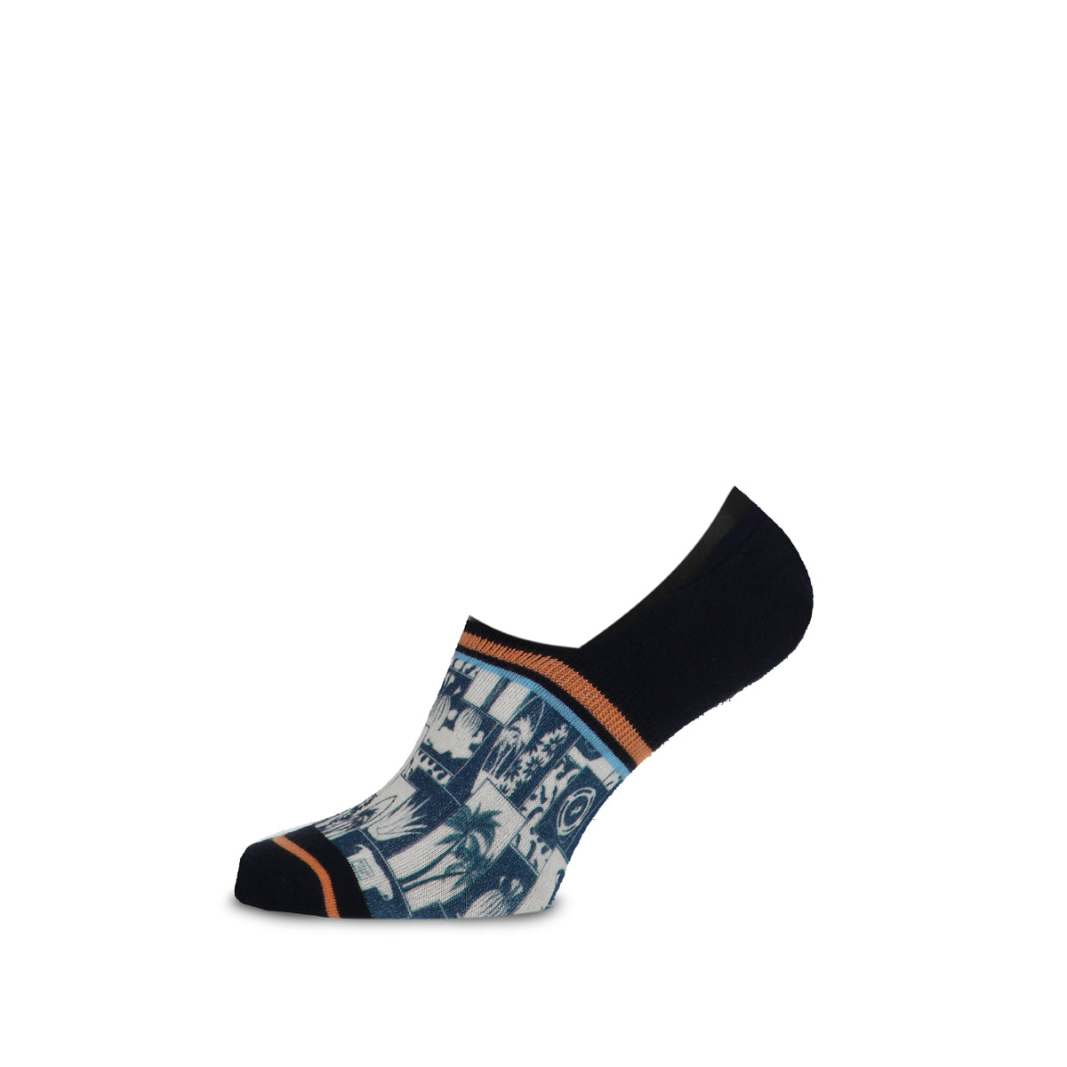 XPOOOS & AFNF photo box bamboo heren footies - XPOOOS