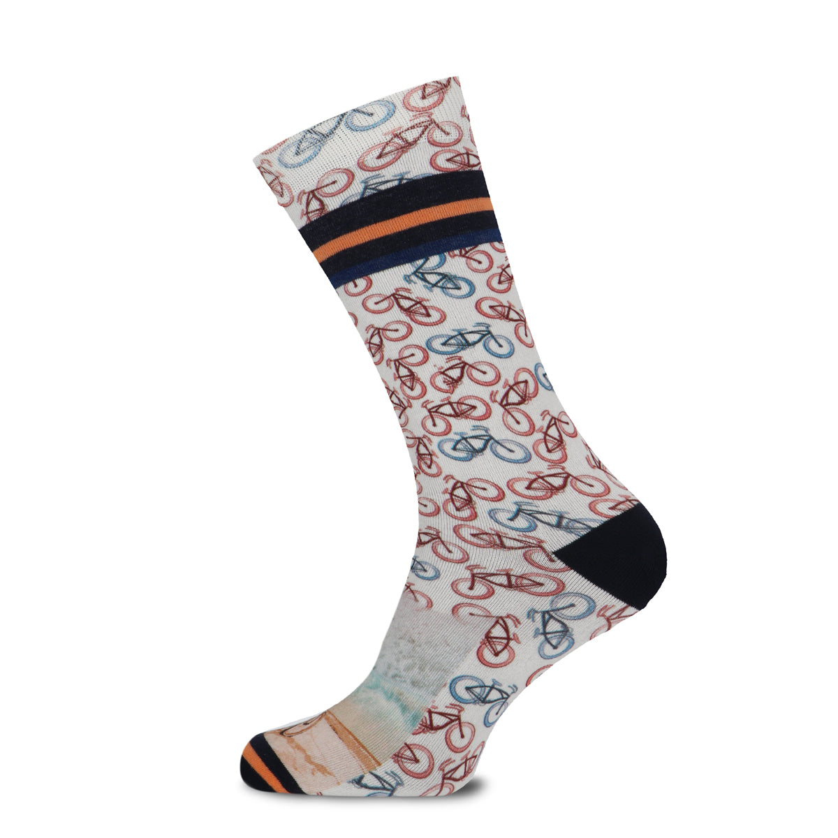 XPOOOS & AFNF Beach bike bamboe herensokken - XPOOOS