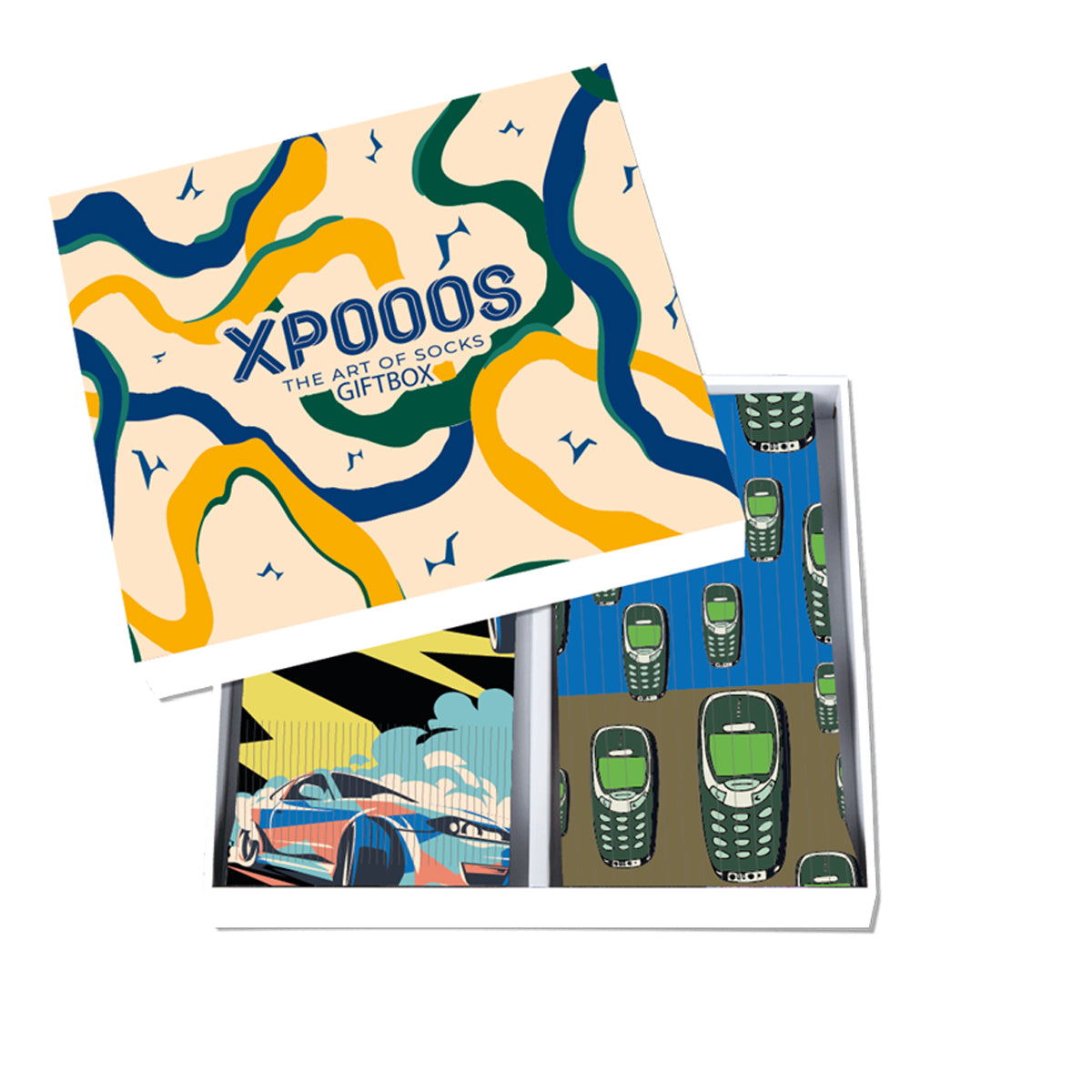 Giftbox Drifting & Vintage Mobile - XPOOOS
