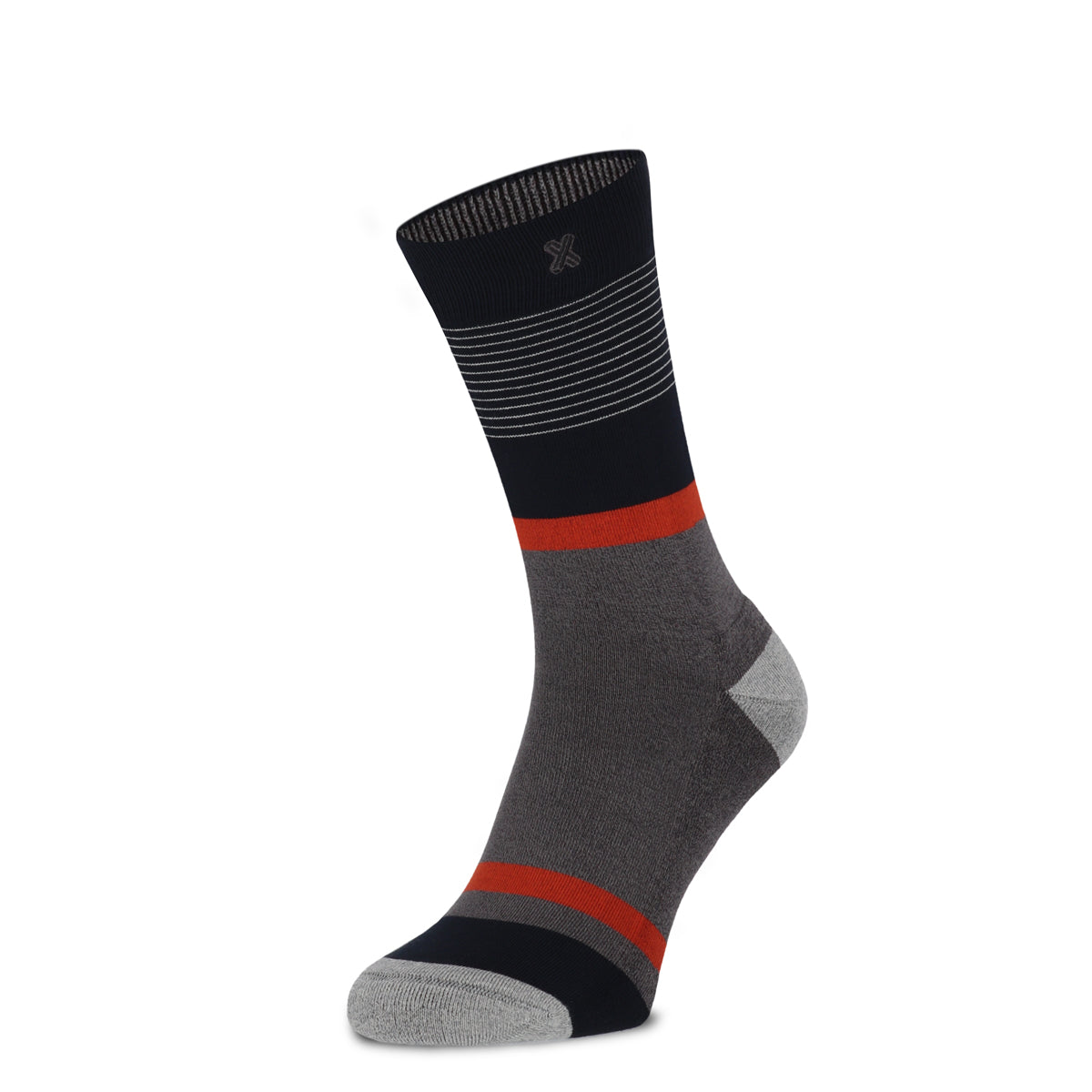 Hong Kong Bamboo Men's chaussettes Gray