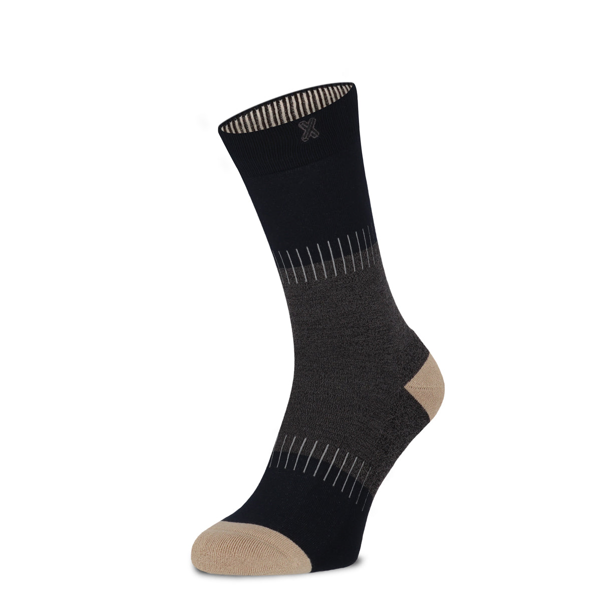 Mumbai Bamboo men's socks Black