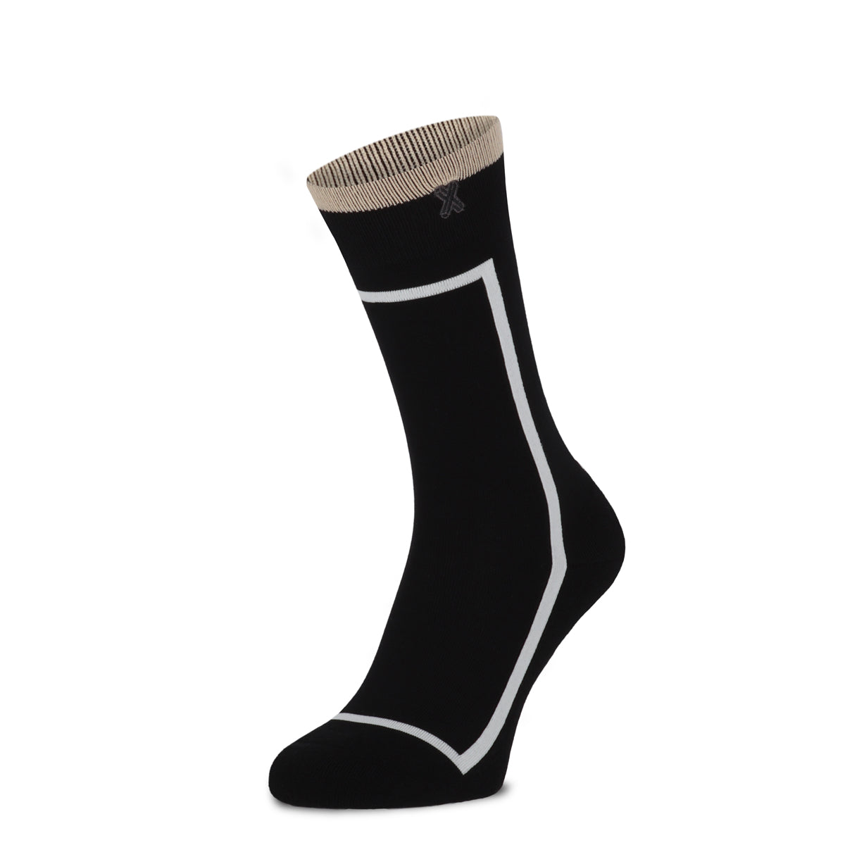 Rome Bamboo men's socks Black