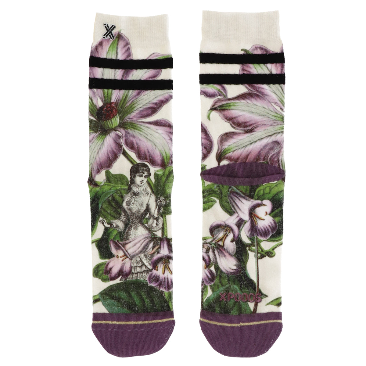 Giftbox Uma & Clematis damessokken - XPOOOS