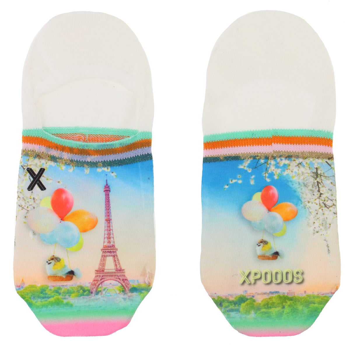 Dog taxi invisible dames footies - XPOOOS