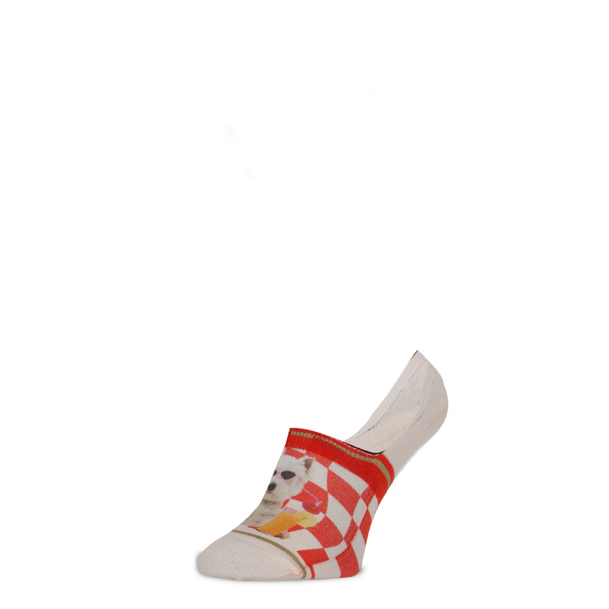 Cocktail hour invisible dames footies - XPOOOS