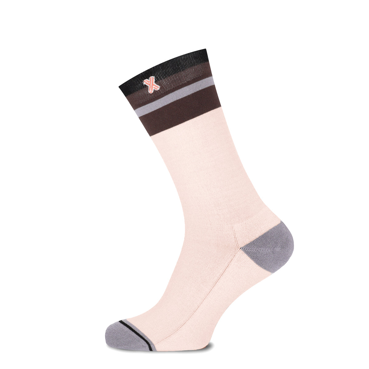 Chaussettes de dames en bambou londonien rose clair