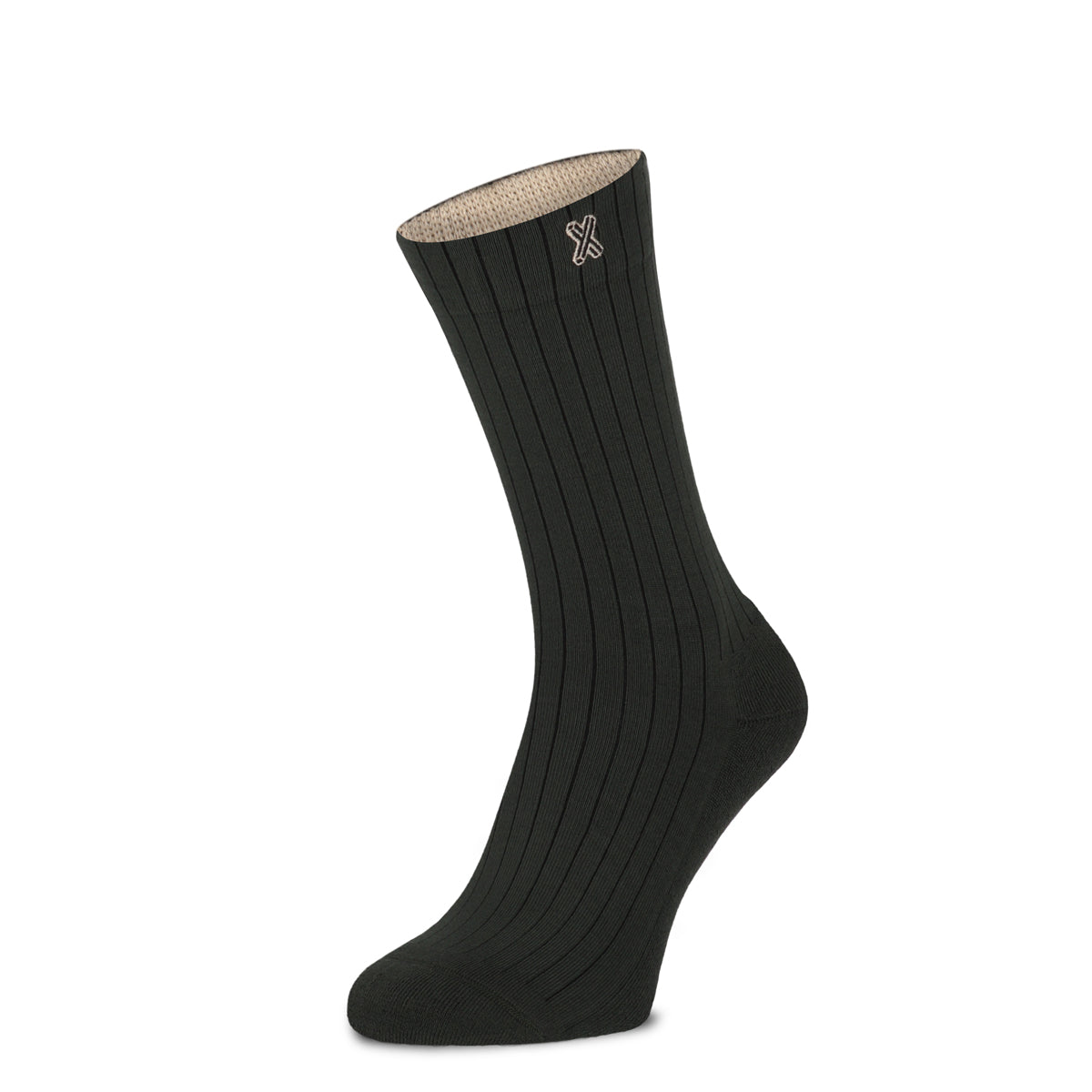Den Bosch Bamboo Basic Unisexe Chaussettes Khaki
