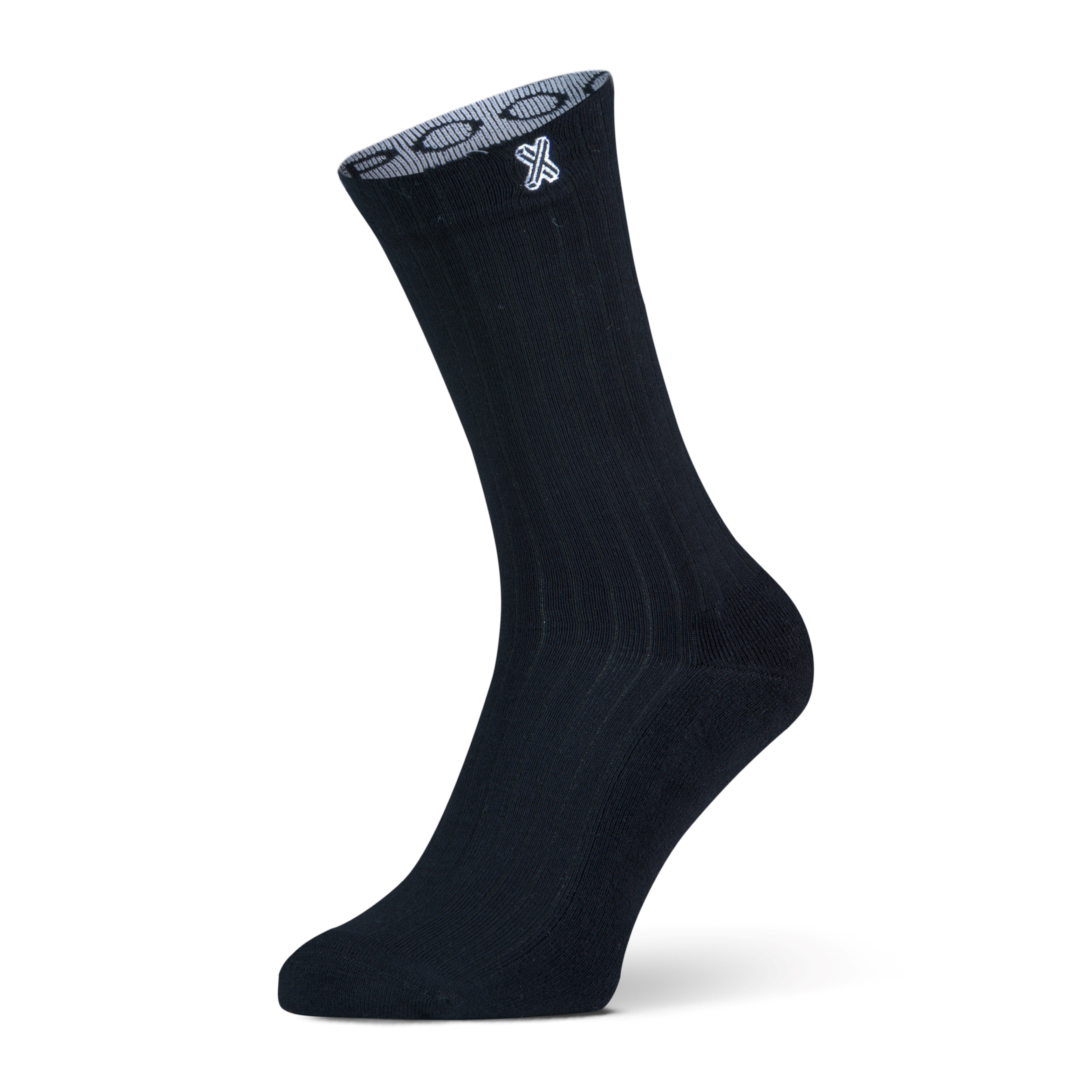 Den Bosch Basic unisex sokken Black