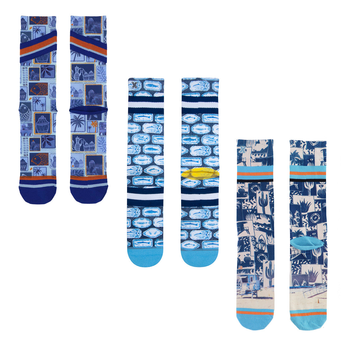 3-Pack Ein Fisch namens Fred Blue