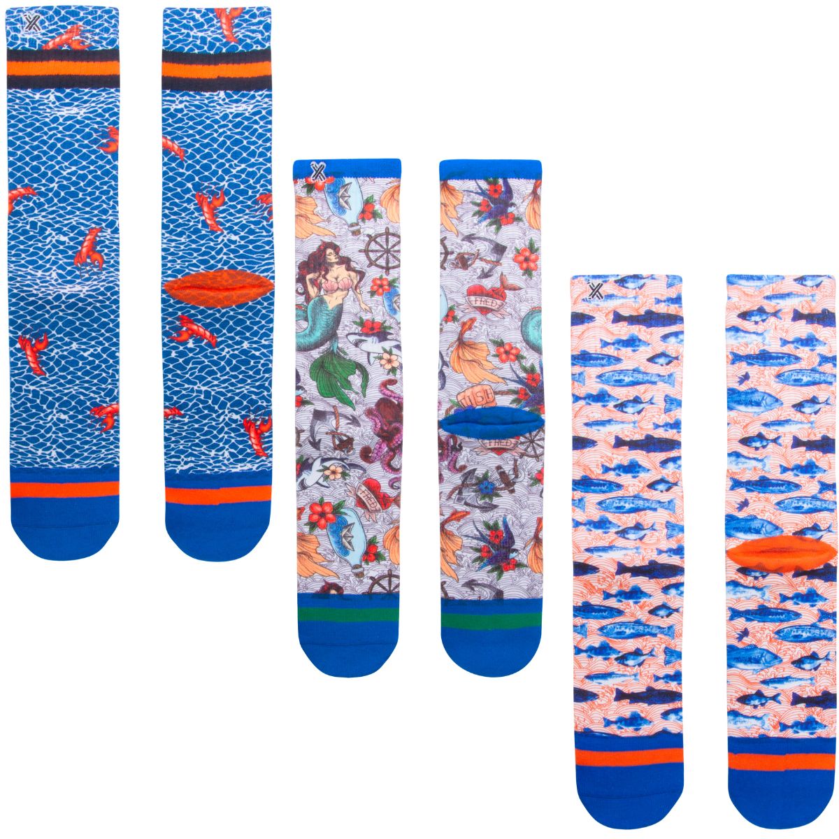 3-pack A FISH NAMED FRED HOLIDAY - XPOOOS