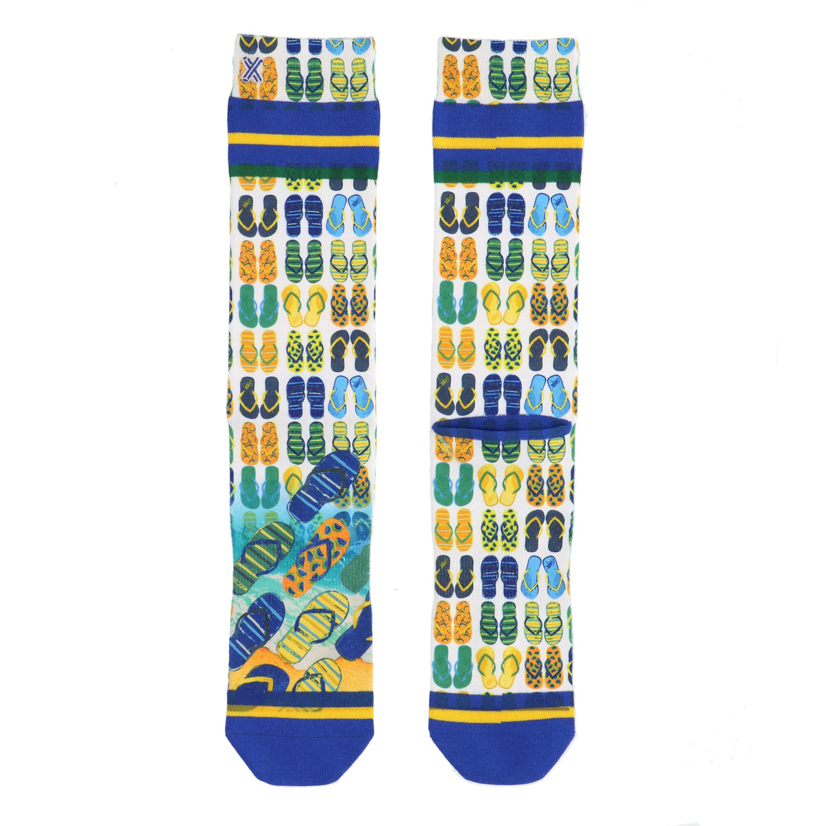 XPOOOS × AFNF Flip Flop Green - XPOOOS