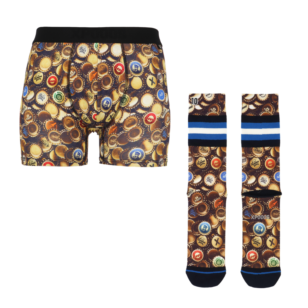 Lucky boxer & sokken set heren
