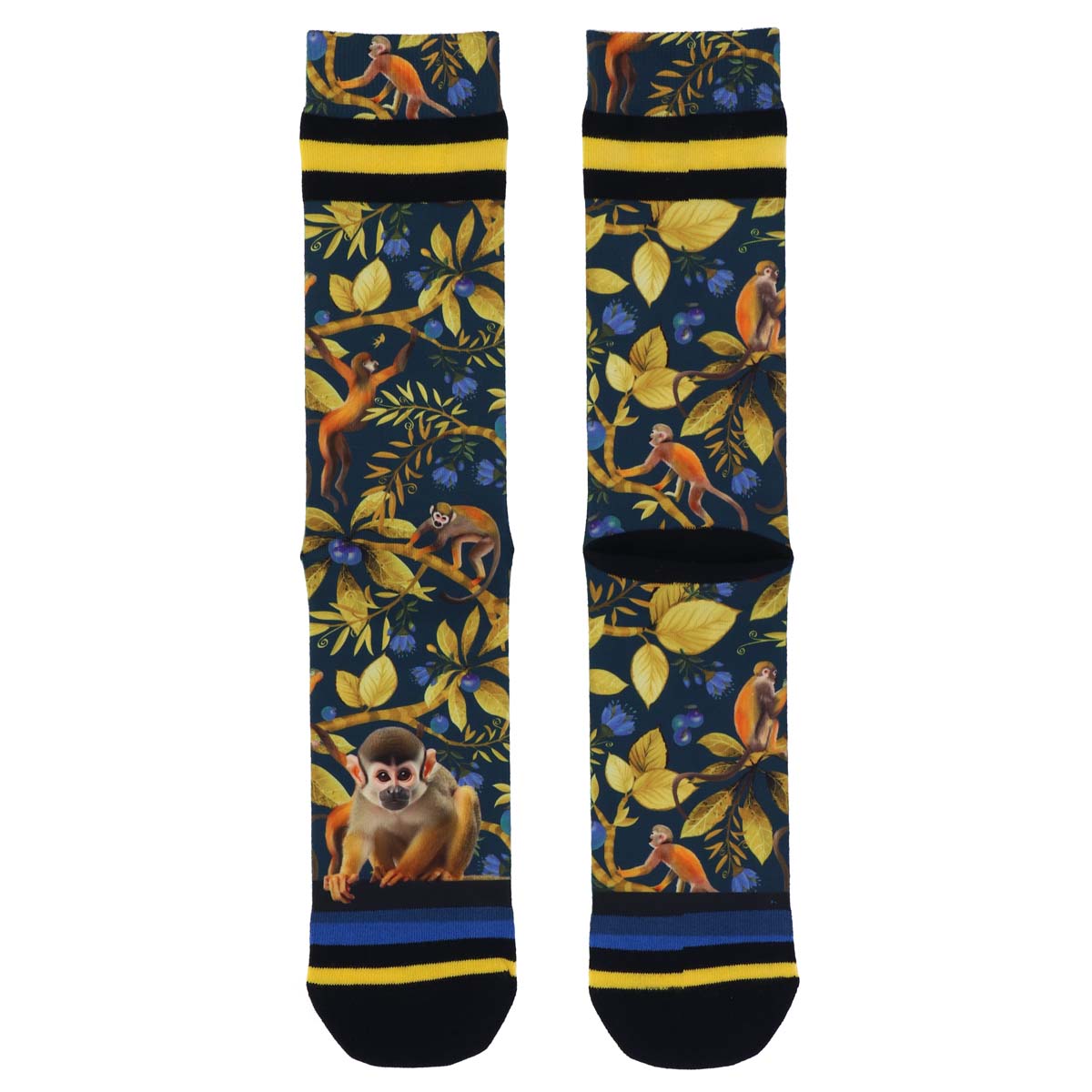 Xpooos & ADNF men's socks Monkey