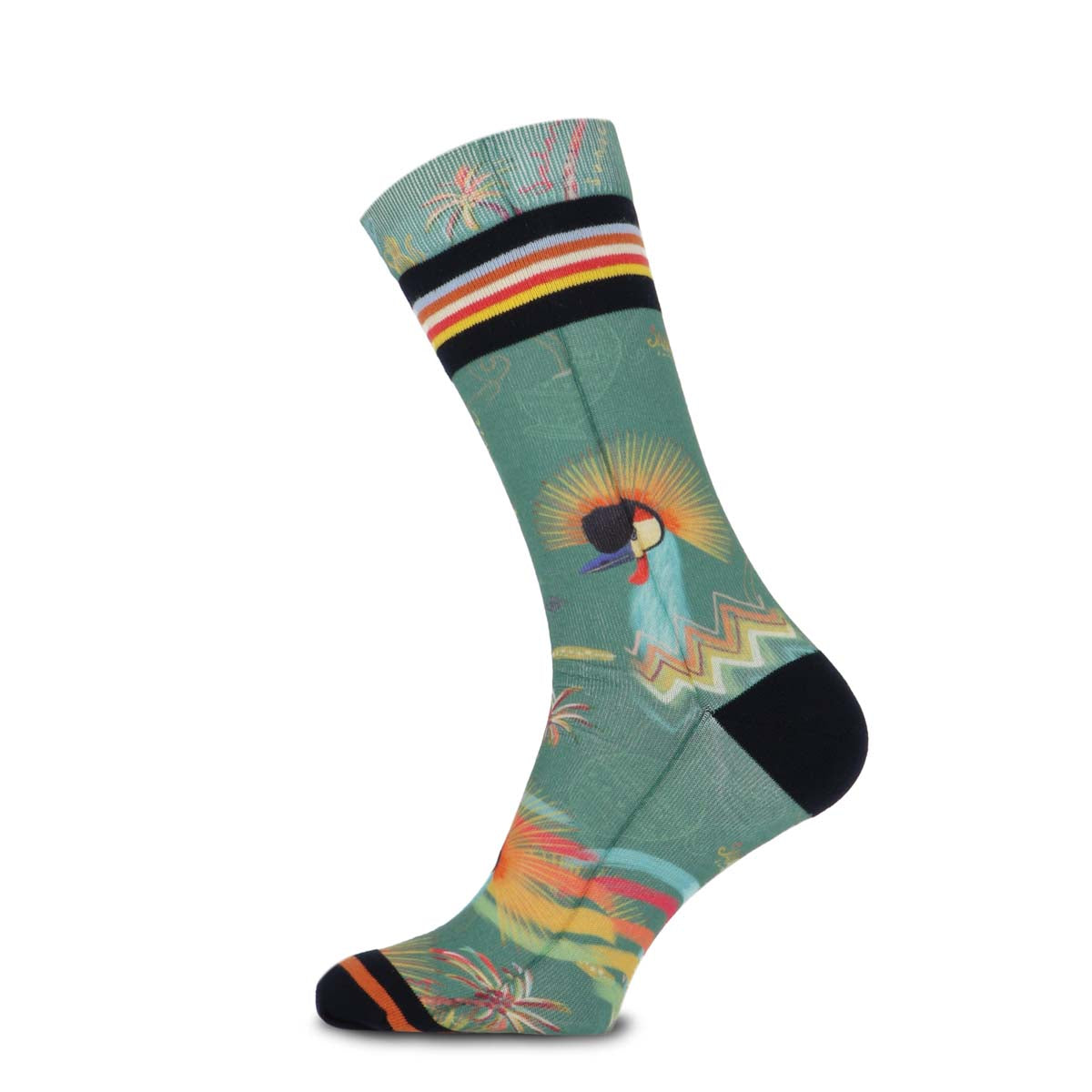 Xpooos & ADNF men's socks Sunset Sahara