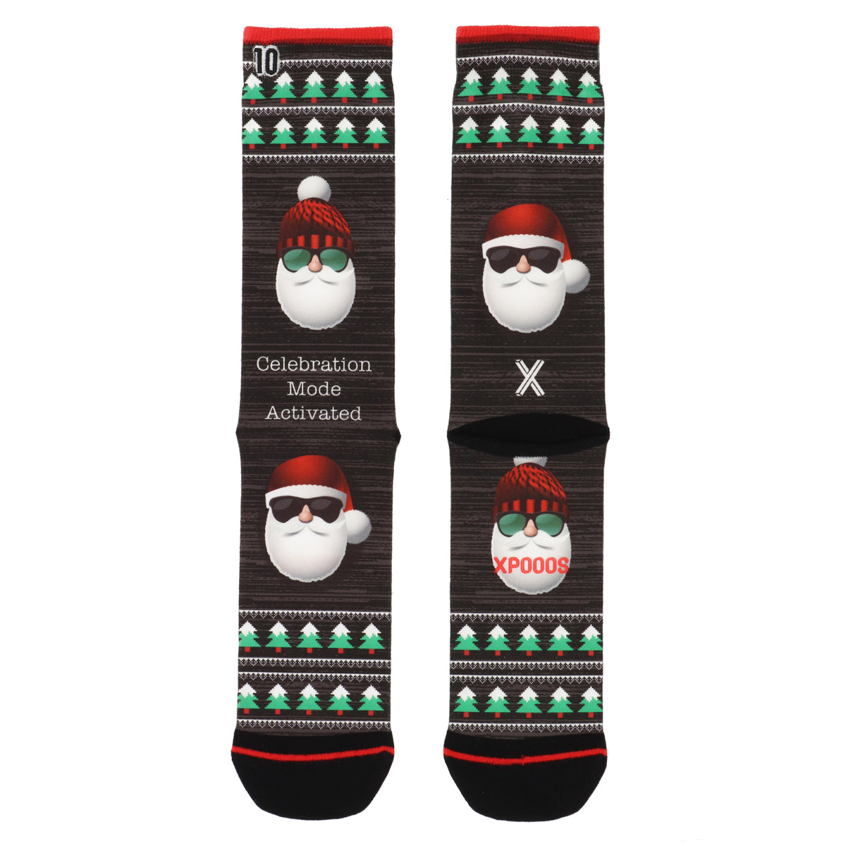 Weihnachtsgeschenkbox: sonnige und schneebedeckte Männer