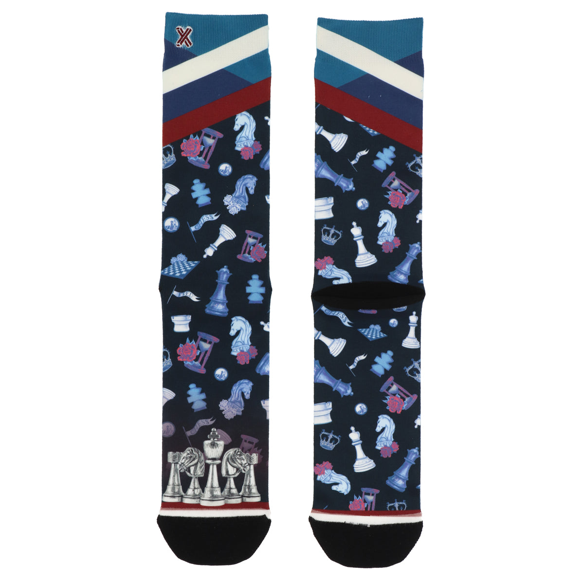 Schach -Männersocken