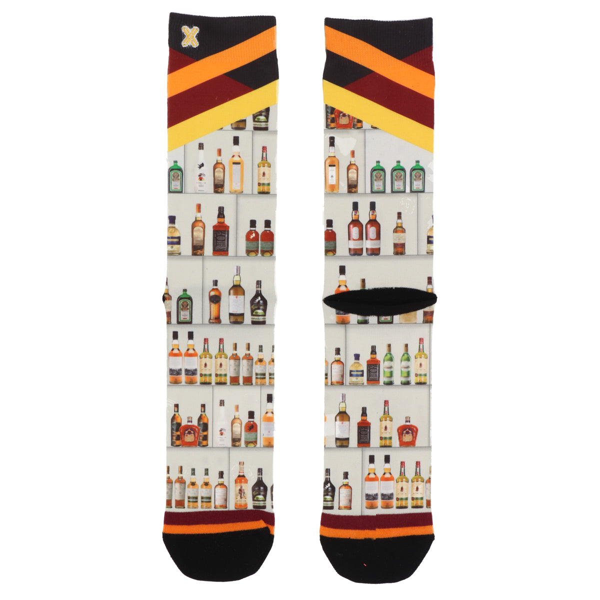 XPOOOS x AFNM Liquor store herensokken