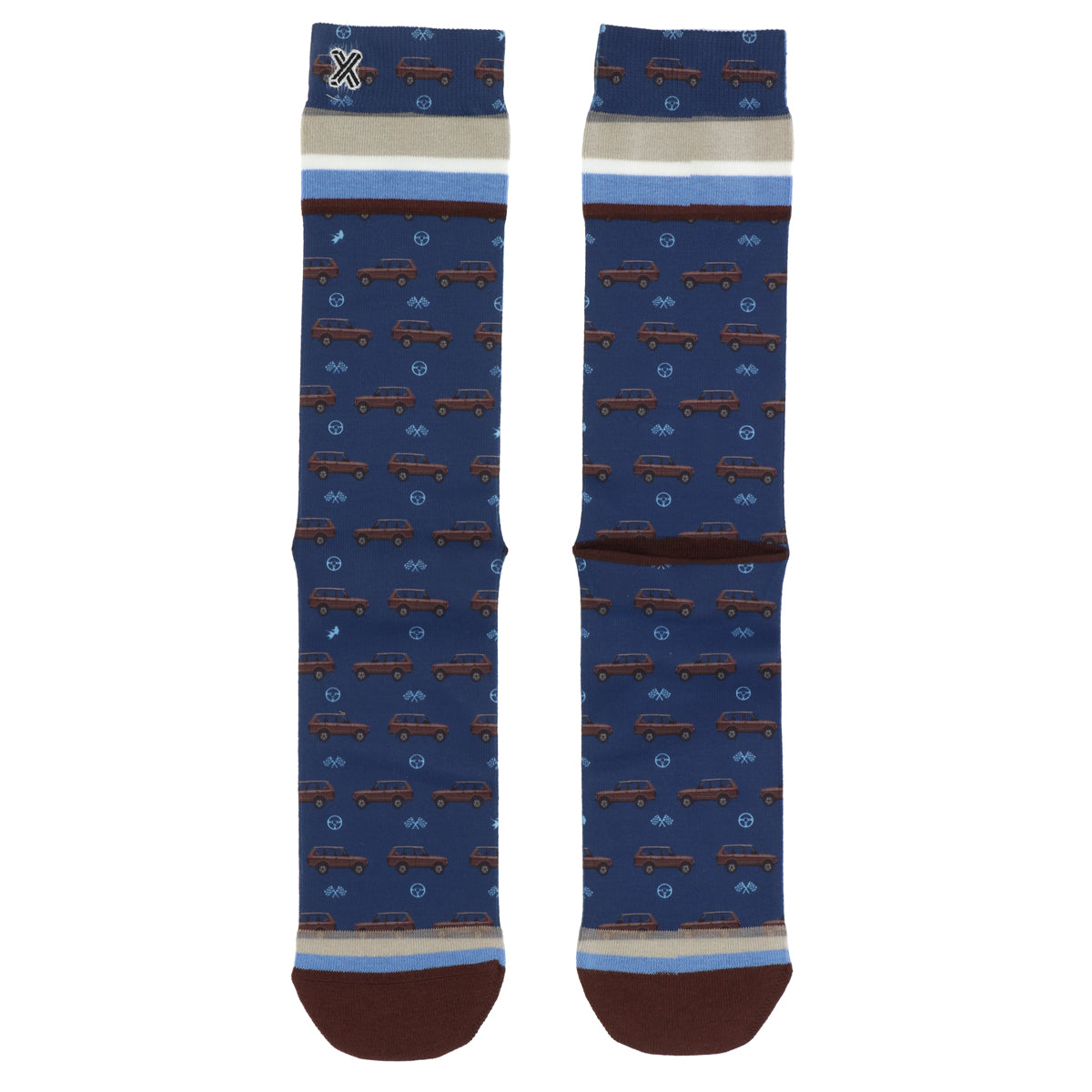 Xpooos & ADNF Herren -Socken Auto