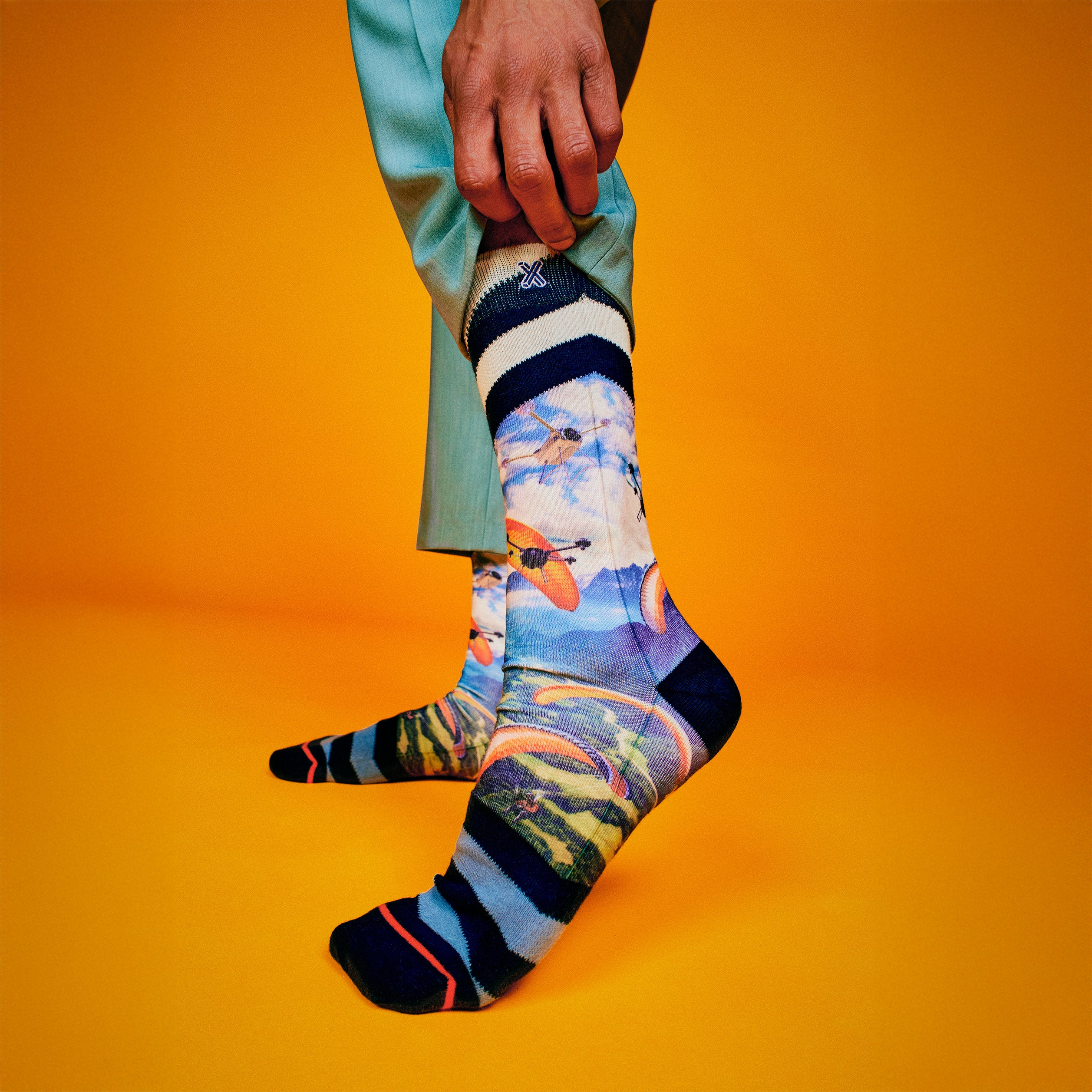 Paradrone herensokken