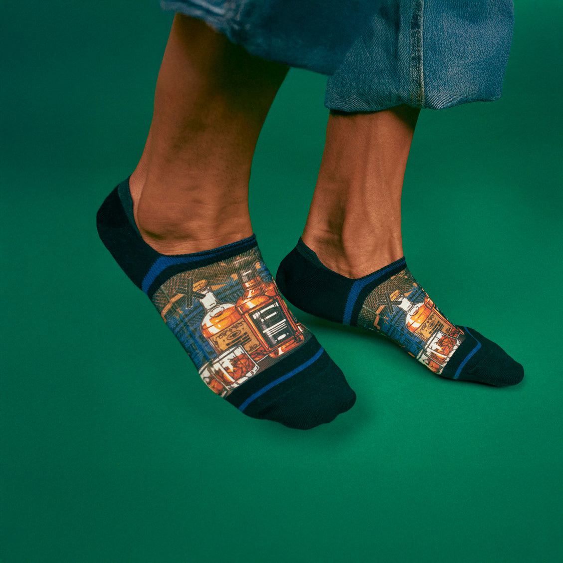 Whiskey heren footies