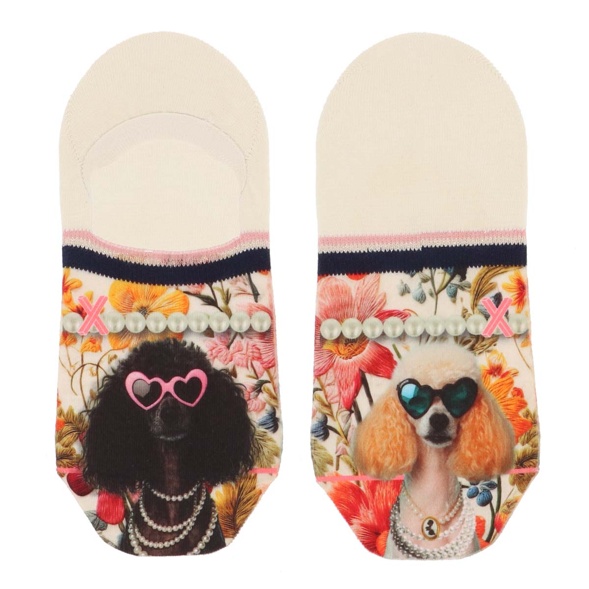 Poodles dames footies