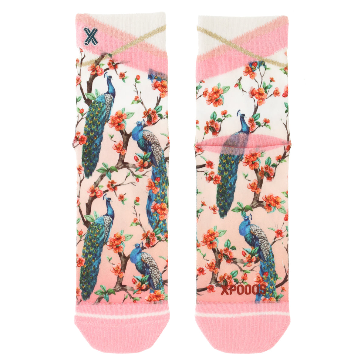 Paacock dames shortsocks