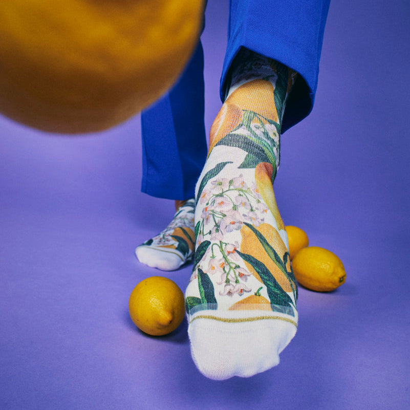 Limone dames shortsocks