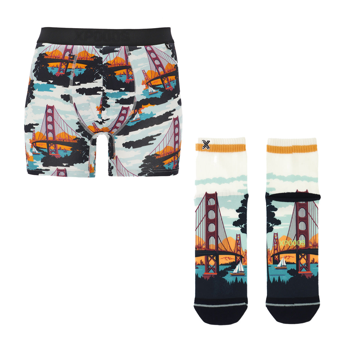 Goldengate boxer & shortsocks set heren