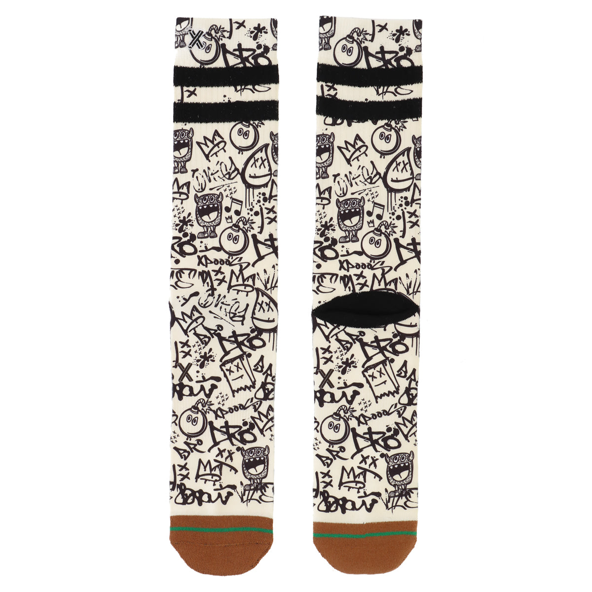 Graffiti men's socks