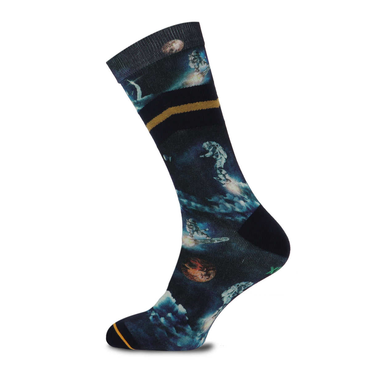 Spaceboarding Bamboo men's socks