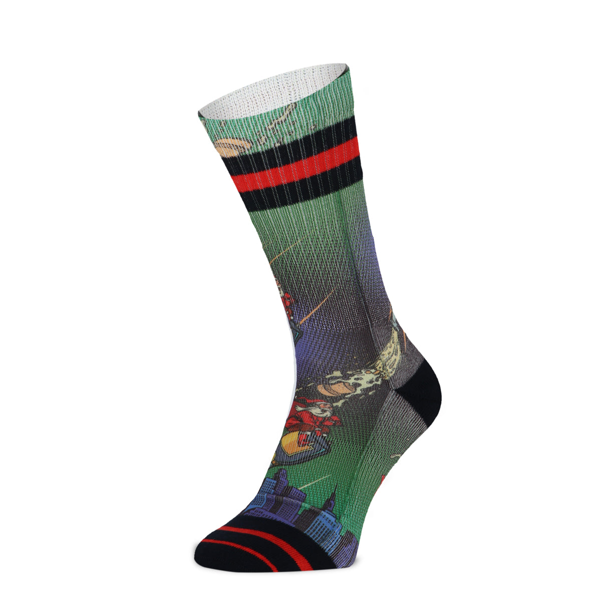 Xmas Popping Space chaussettes pour hommes