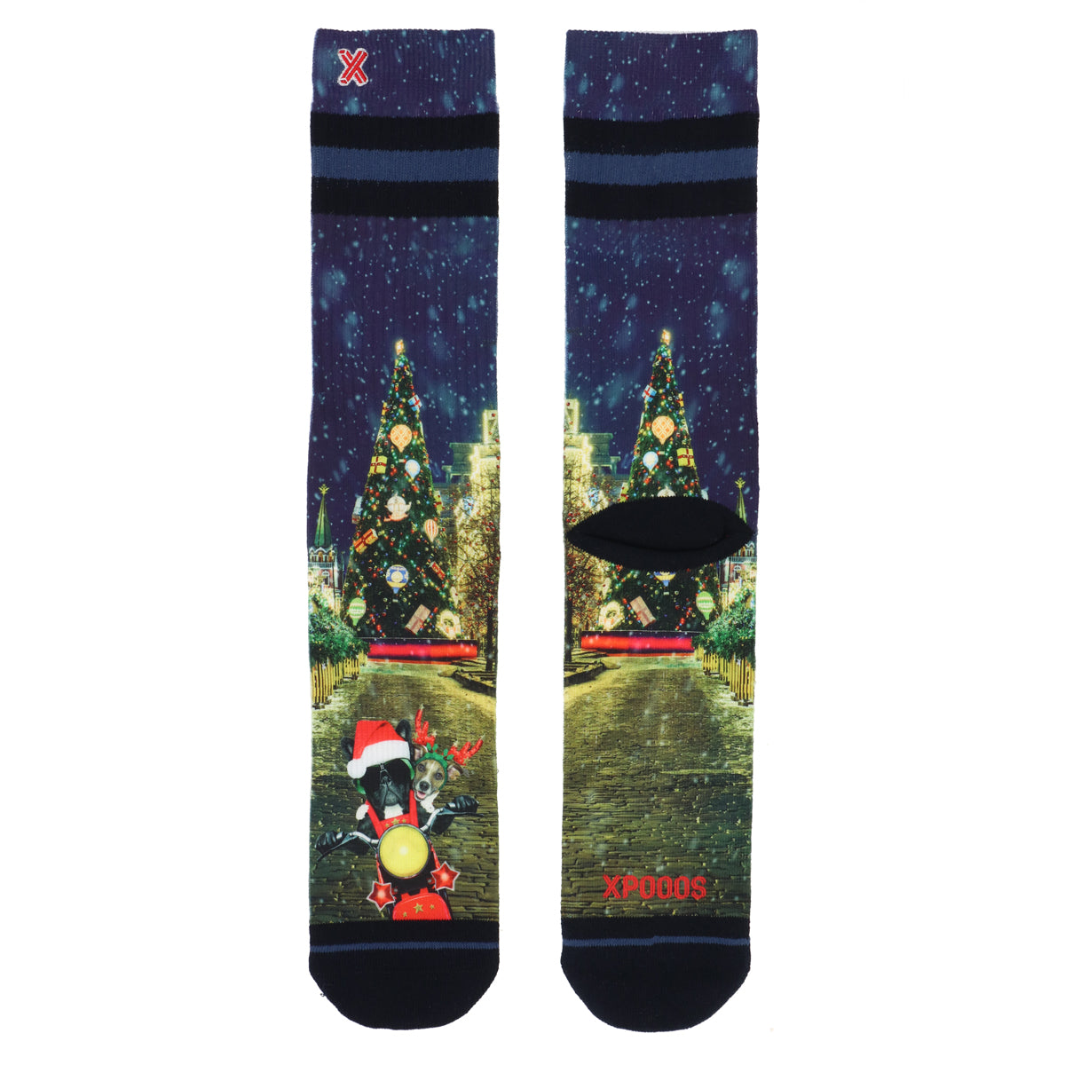 Xmas Bright Ride chausettes pour hommes