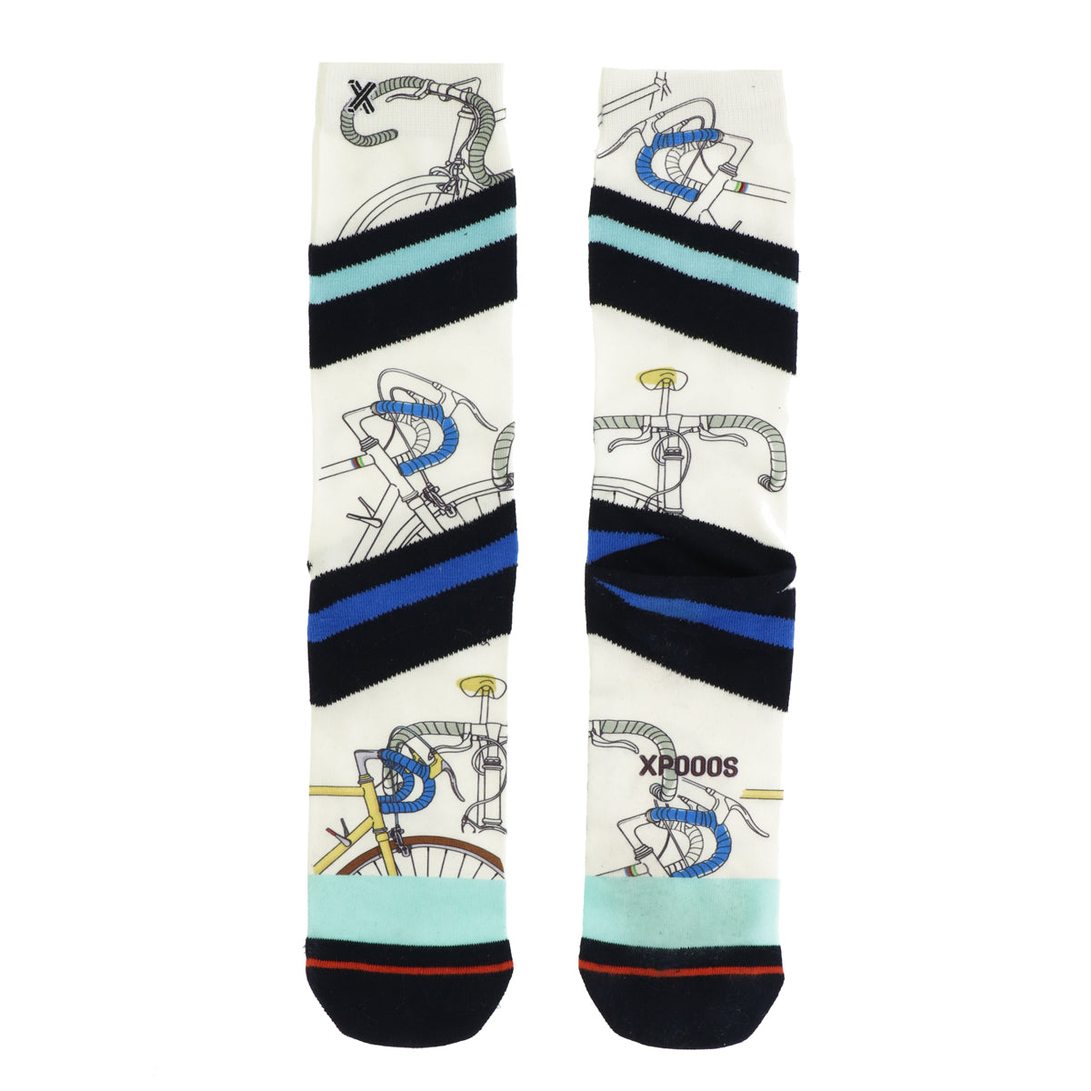 Bike Line Art men's socks