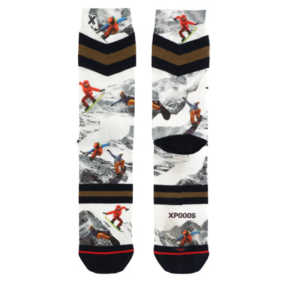 Ice boarding men's socks