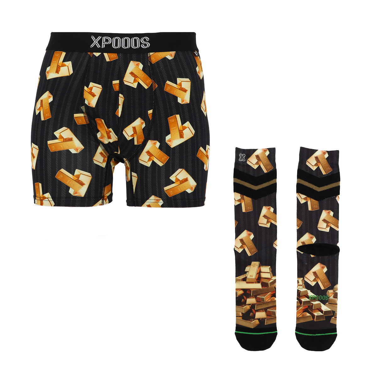 Goldbar boxer & sokken set heren