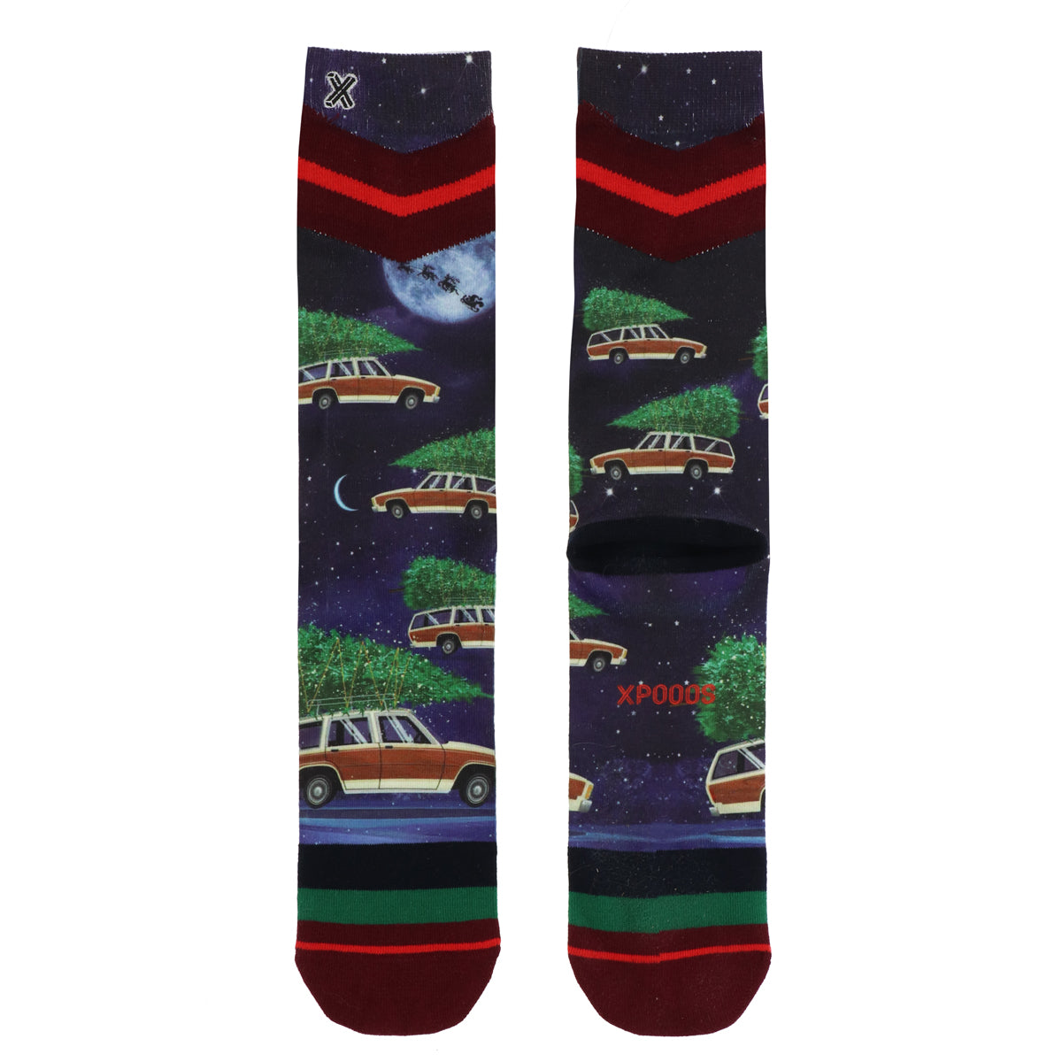 Xmas Driving Home men's socks