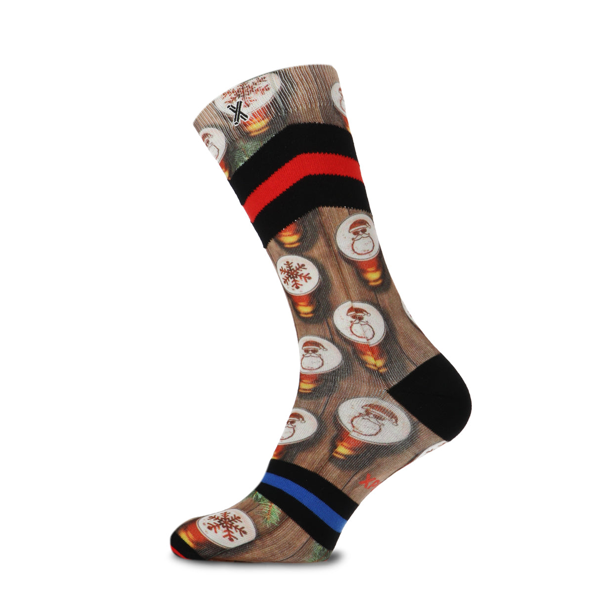 Xmas foam men's socks